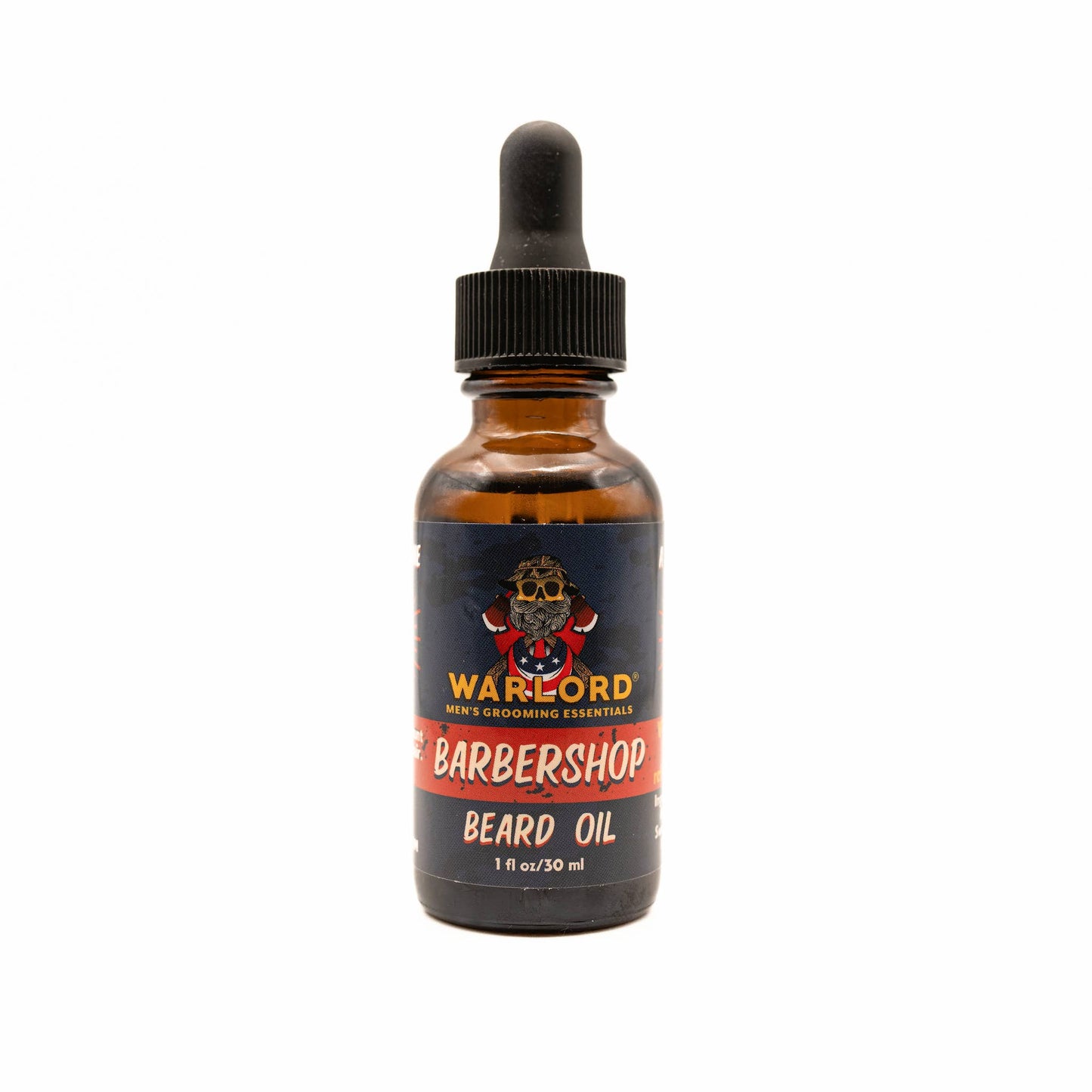 Warlord Barbershop Beard Oil: 1 oz.