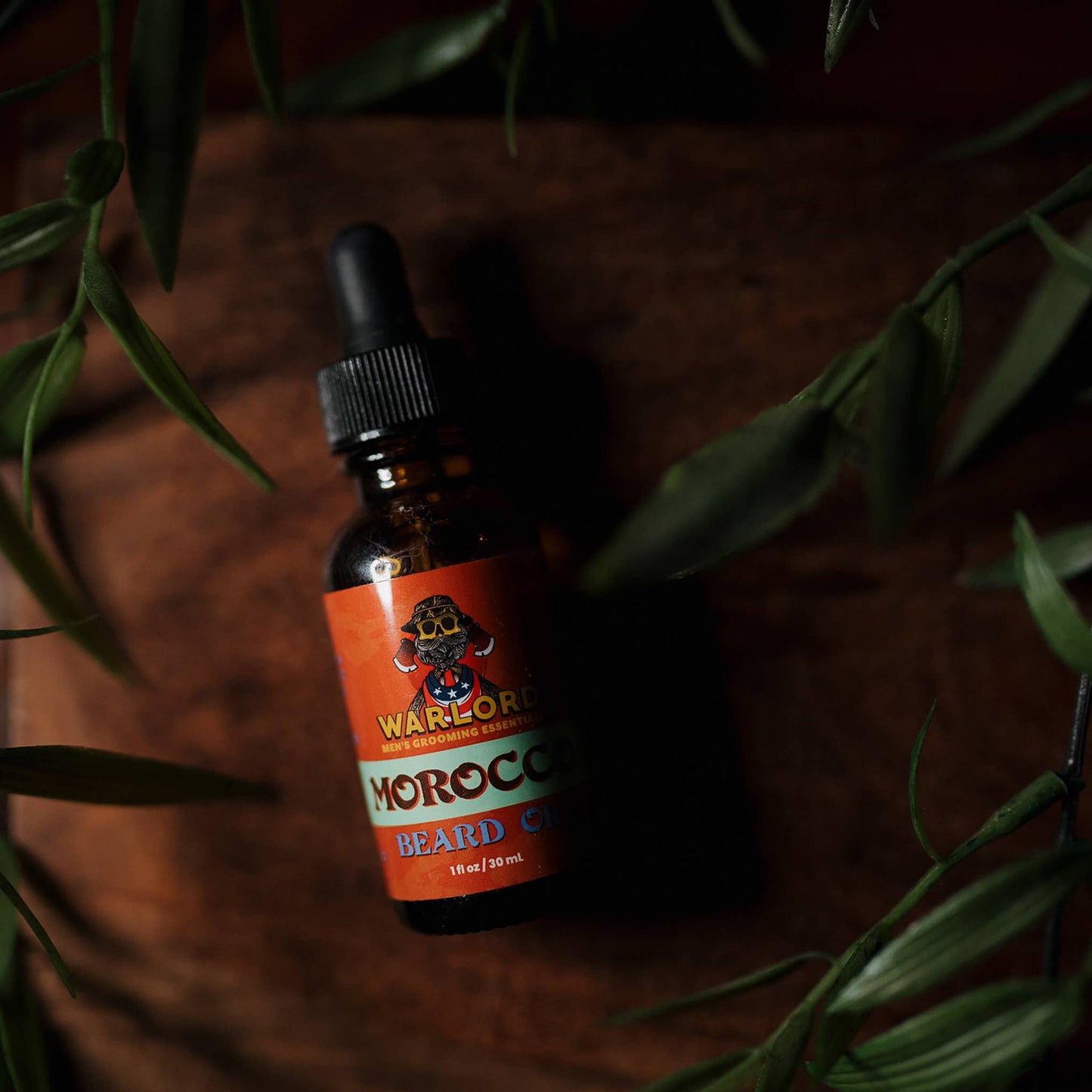Warlord Morocco Beard Oil: 1 oz.