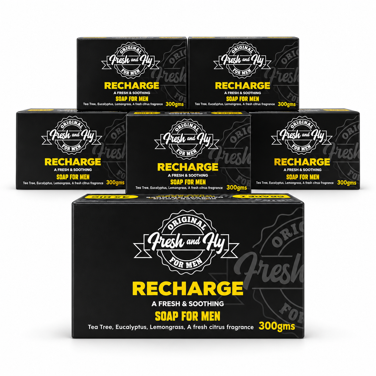 Fresh and Fly Recharge 300 g soap packaging group