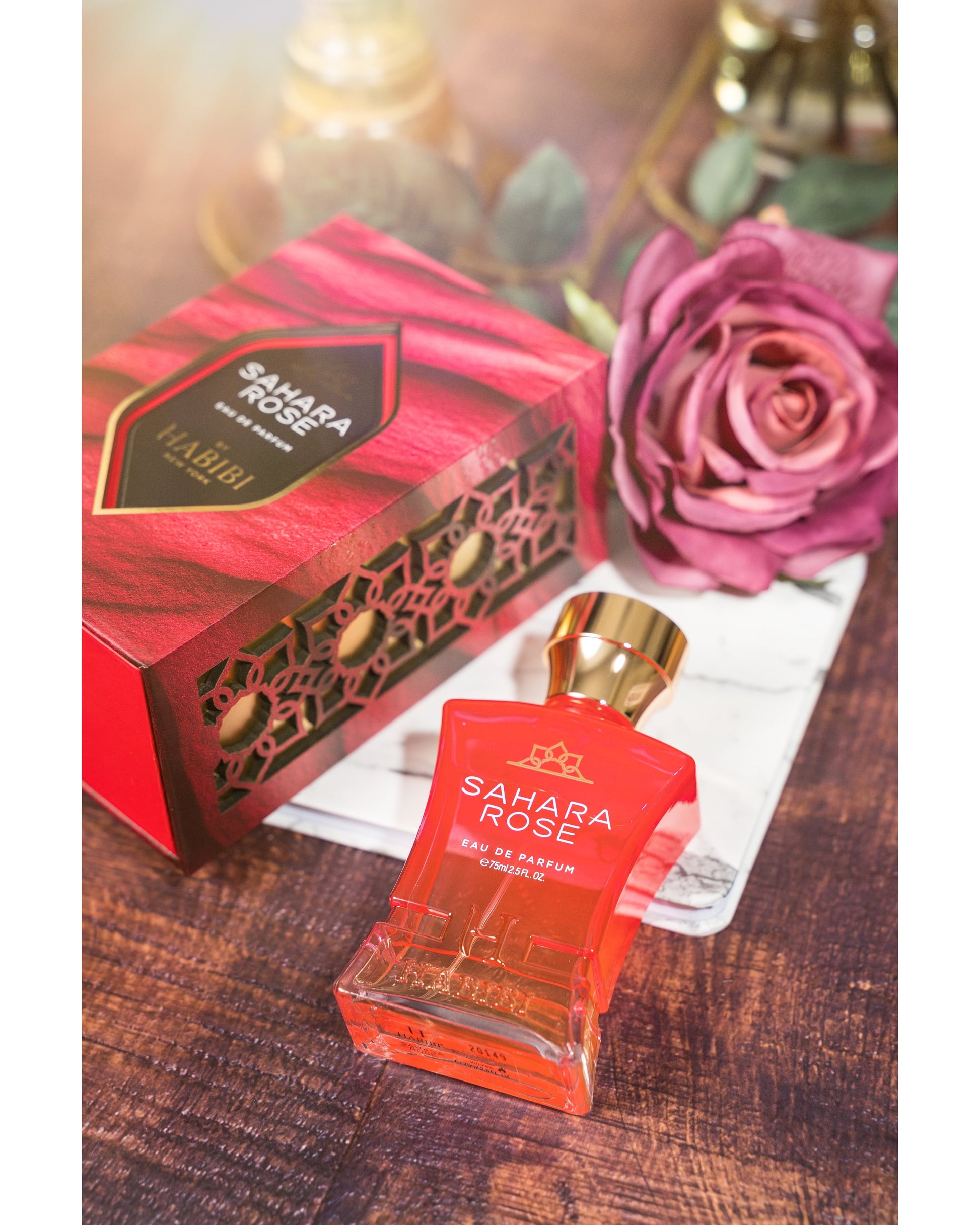 HABIBI® SAHARA ROSE UNISEX Eau de Parfum 70ml BY HABIBI - MeMeMe Gifts