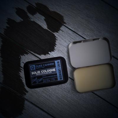 DUKE CANNON SOLID COLOGNE - MIDNIGHT SWIM - MeMeMe Home And Beauty