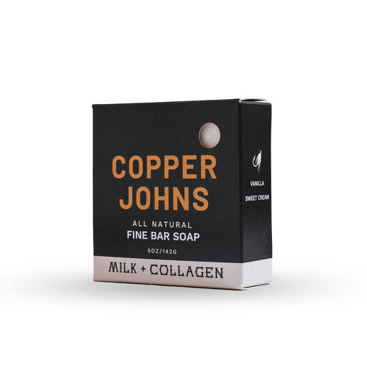 Copper Johns  Milk & Collagen Soap