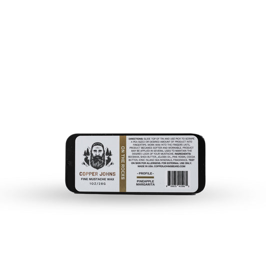 Copper Johns On The Rocks Strong Hold Mustache Wax - Fresh and Fly