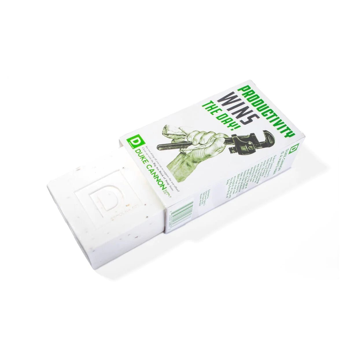 Duke Cannon Big Ass Brick of Soap for Men- Productivity