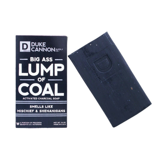 Duke Cannon Big Ass Lump Of Coal Activated Charcoal Soap